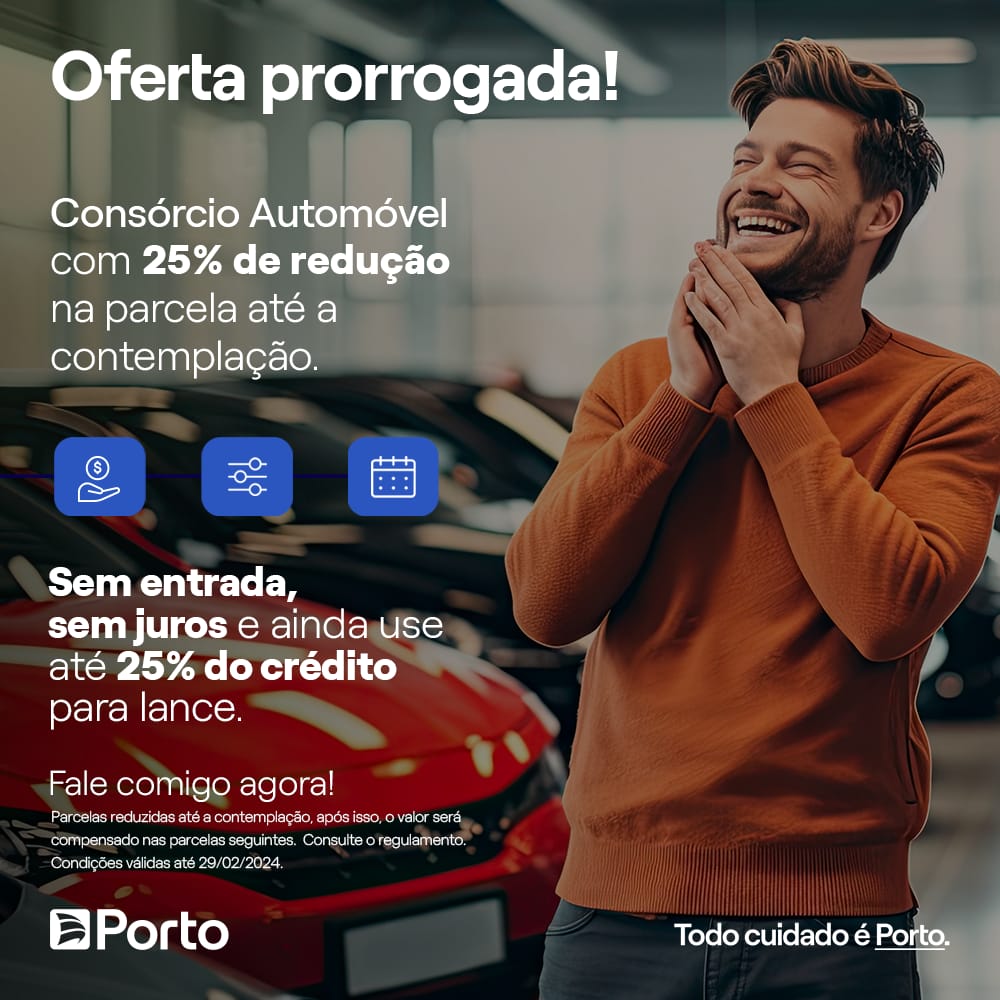 cealvs's tweet photo. "Porto Seguro Consórcio Automóvel: Não deixe seu sonho na garagem! Acelere para a realização com 25% de desconto nas parcelas. Somos a empresa que mais realiza sonhos no Brasil. Não espere, dirija sua conquista agora!" #consorcioauto #shopplanc #shopplancorretora 
11-98164-6544 https://t.co/H18wkZcewx