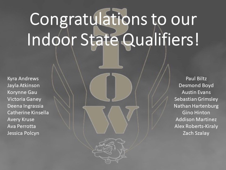 CoachJK2's tweet image. Congrats to our Indoor State Qualifying Bulldogs!  #speedkills #strongertogether