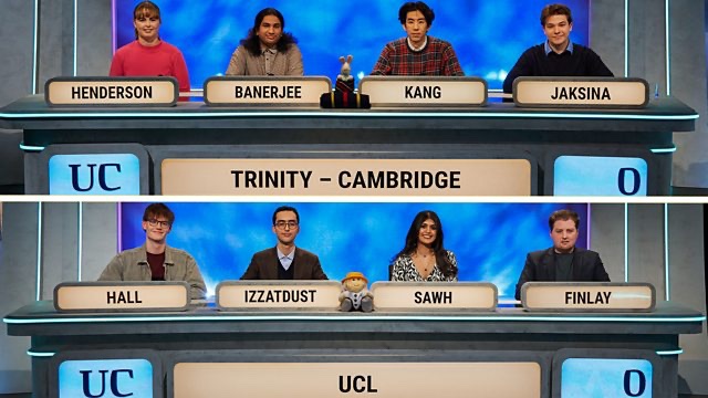 It really means so much to our fantastic teams to get this far in the contest, so join us and let’s cheer them on together tonight!

It’s a #UniversityChallenge quarter-final 2030 @BBCTwo and @BBCiPlayer 

#QuizzyMondays
