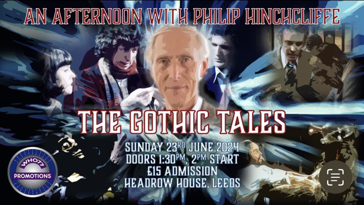 SJBWho77's tweet photo. Tickets are now on sale. We will sell out so don’t miss your chance to meet the great man himself.
https://t.co/ABWD5L5NWU
#who77 https://t.co/nuQSSE4fdX