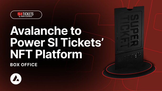 pulsar5991's tweet photo. ๐๏ธGet ready for a game-changing experience with #SITickets on #Avalanche!
๐ฅIntroducing Box Office, the primary #NFT ticketing platform that's revolutionizing event management. Whether it's paid or free events, Box Office offers a turnkey solution for seamless NFT ticketing. https://t.co/YL1MvwNI5N