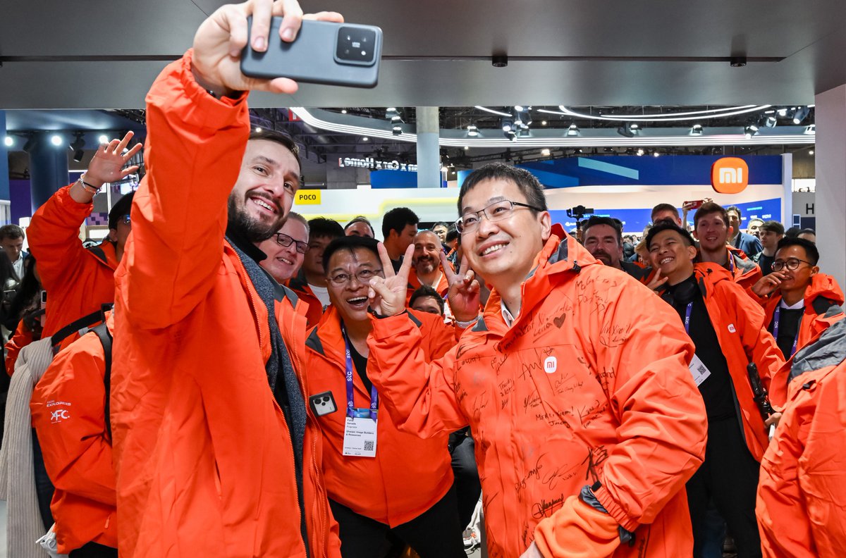 Thrilled to see so many Xiaomi Fans at our booth today. Thank you for the amazing gift. Enjoy exploring our innovations! #MWC24