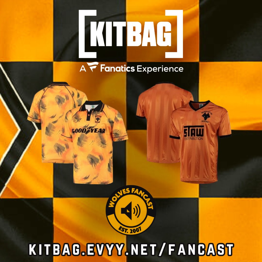 🚨 Old Gold Giveaway #wwfc

We’re giving away one of these retro Wolves tops via
<a href="/KitbagUK/">Kitbaguk</a> &amp; <a href="/Fanatics/">Fanatics</a>! 

To be within a chance of winning simply…
🔁 Retweet this post
✅ Follow @WolvesFancast 

🤞 Good luck!
ℹ️ Winner announced on Thursdays match reaction episode.