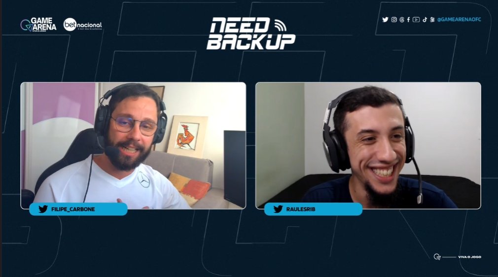gamearenaofc's tweet photo. 🟣📢 ESTAMOS AO VIVO! O #NeedBackup tá ON!

Bora falar sobre o SIX INVITATIONAL / RMR Américas?  

Com eles: @filipe_carbone e @RauleSrib 👇

📷https://t.co/P7MaYTvEyQ https://t.co/7rSgNOTSDn