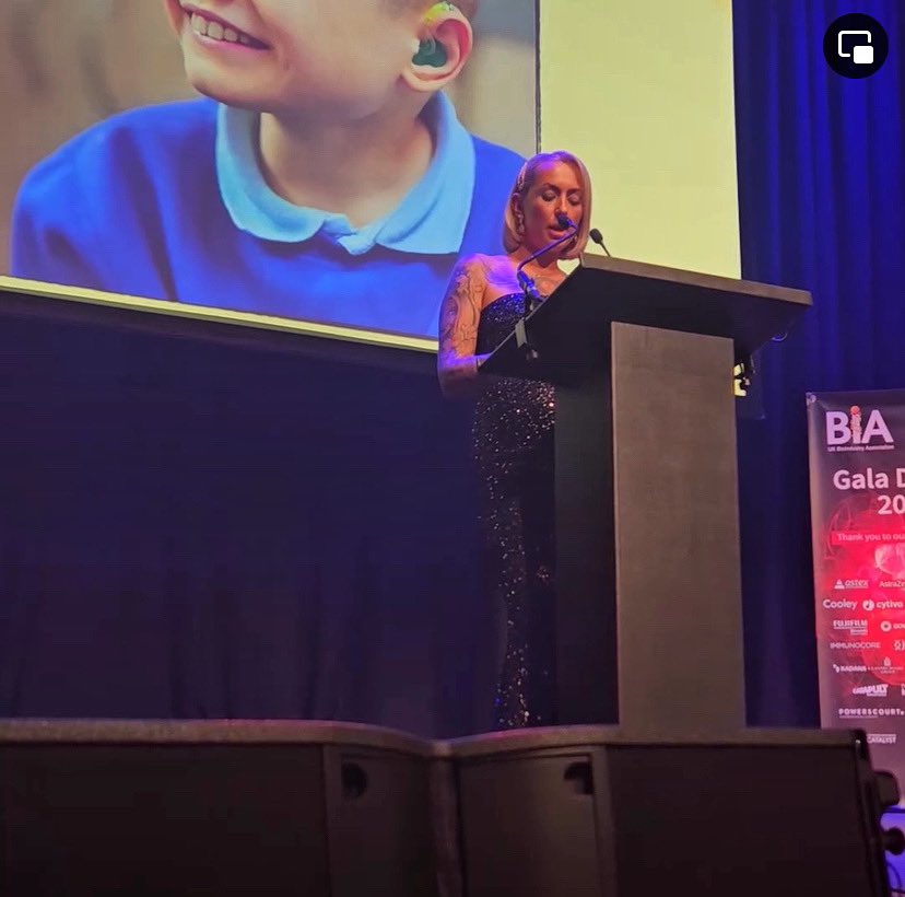 🤩 This is amazing Carla Danielle’s brave speech at the RNID fundraising gala. Thank you Carla for sharing your family story at The Bio Industry Assocation Gala on behalf of the RNID, speaking up about Cams condition and The Norrie Disease Foundation.

facebook.com/share/v/yLNkt7…