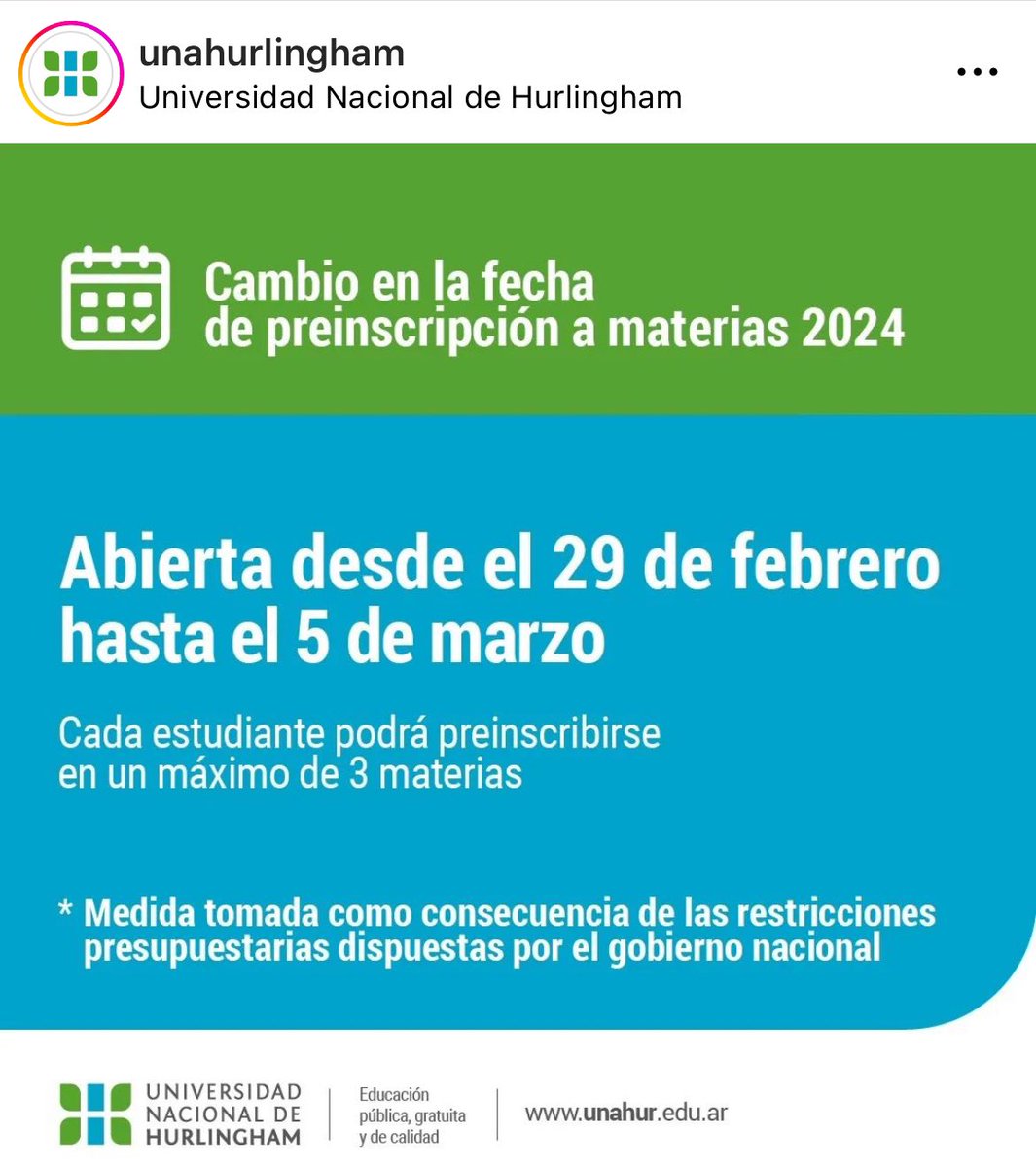 LaKusama_'s tweet photo. Fui a chequear si esto era real y SÍ, LO ES. Las universidades y su gratuidad están en peligro. Banco muchísimo que le pongan nombre a lo que está sucediendo, esto es culpa del GOBIERNO NACIONAL de Milei. Los estudiantes tienen derecho. https://t.co/XMXcTJ45q9