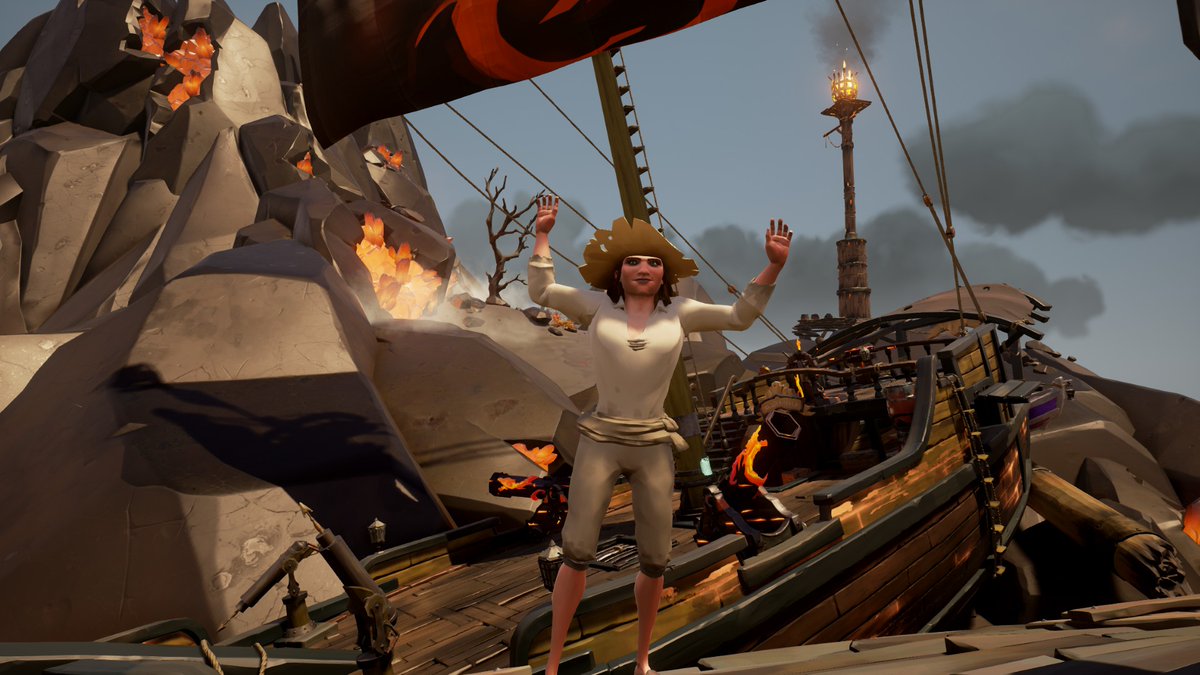 tharrilicious's tweet photo. #SoTShot Contest Theme: Radical Rowboats

Yes, the rowboat survived the crash! Don't worry!  🥲

#sotshot @seaofthievesgame https://t.co/cWjVkWt220