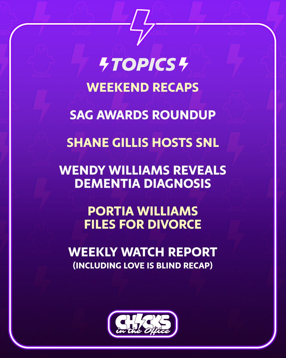 ChicksInTheOff's tweet photo. ⚡️NEW EPISODE⚡️

Presented by @pepsi 

Listen : https://t.co/Y2ZAGoUvNf https://t.co/l5LpZkBwFt