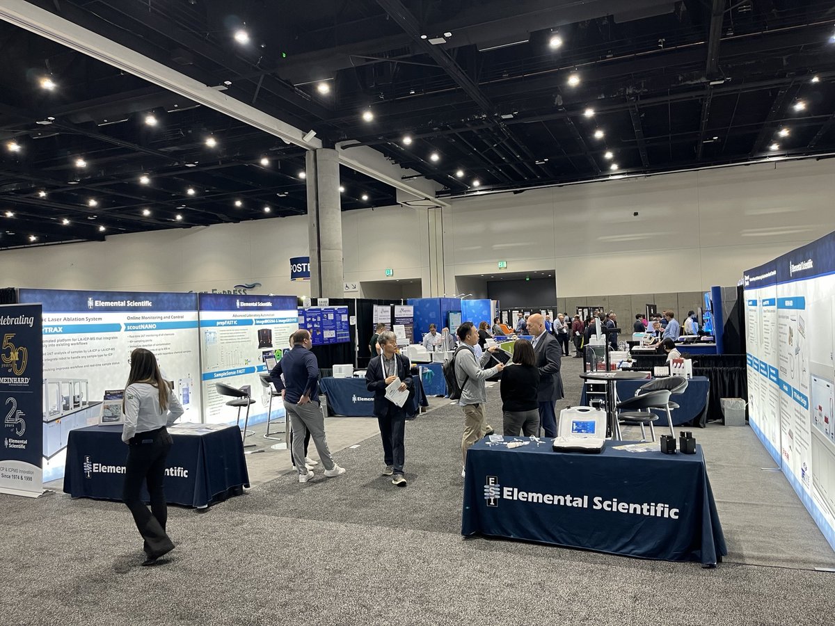 Engage with our team at @Pittcon — Booths #1132 & 1133! Come chat with ESI experts to discuss redefining lab efficiency and precision. #Pittcon2024 #LabAutomation #ScienceInnovation #ElementalScientific #Meinhard #Analab