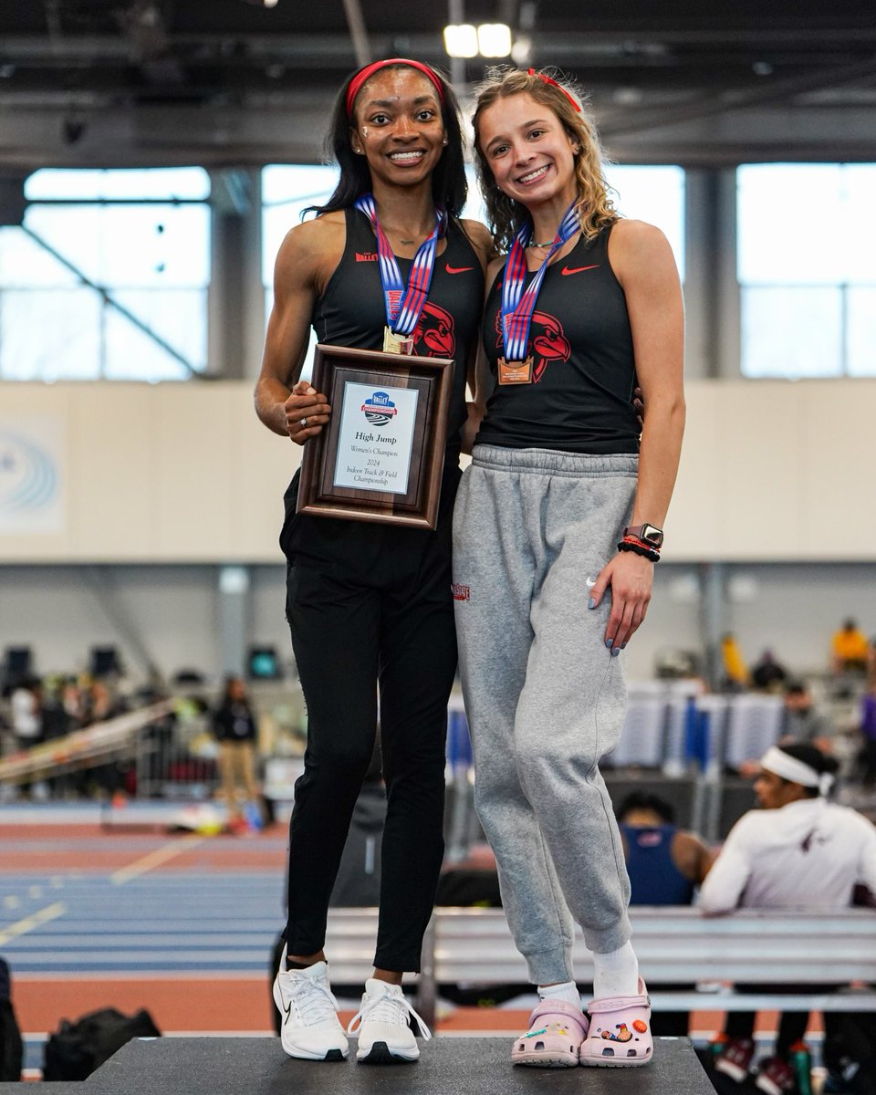 🏆CHAMP! Madison Saunders wins the women’s triple jump!