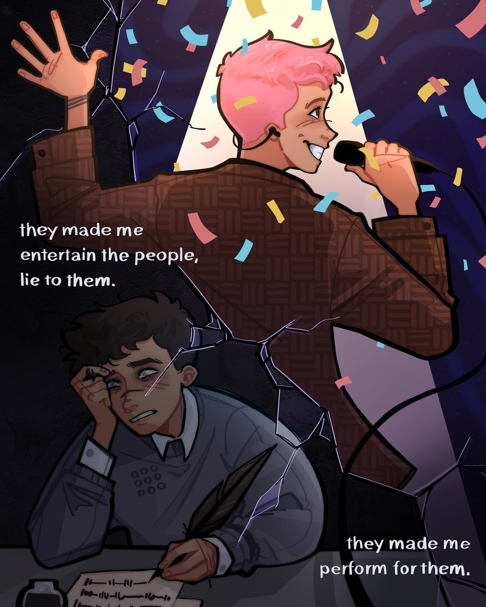 + "i became known in dema."

[ #cliqueart #twentyonepilots #fanart #art ]