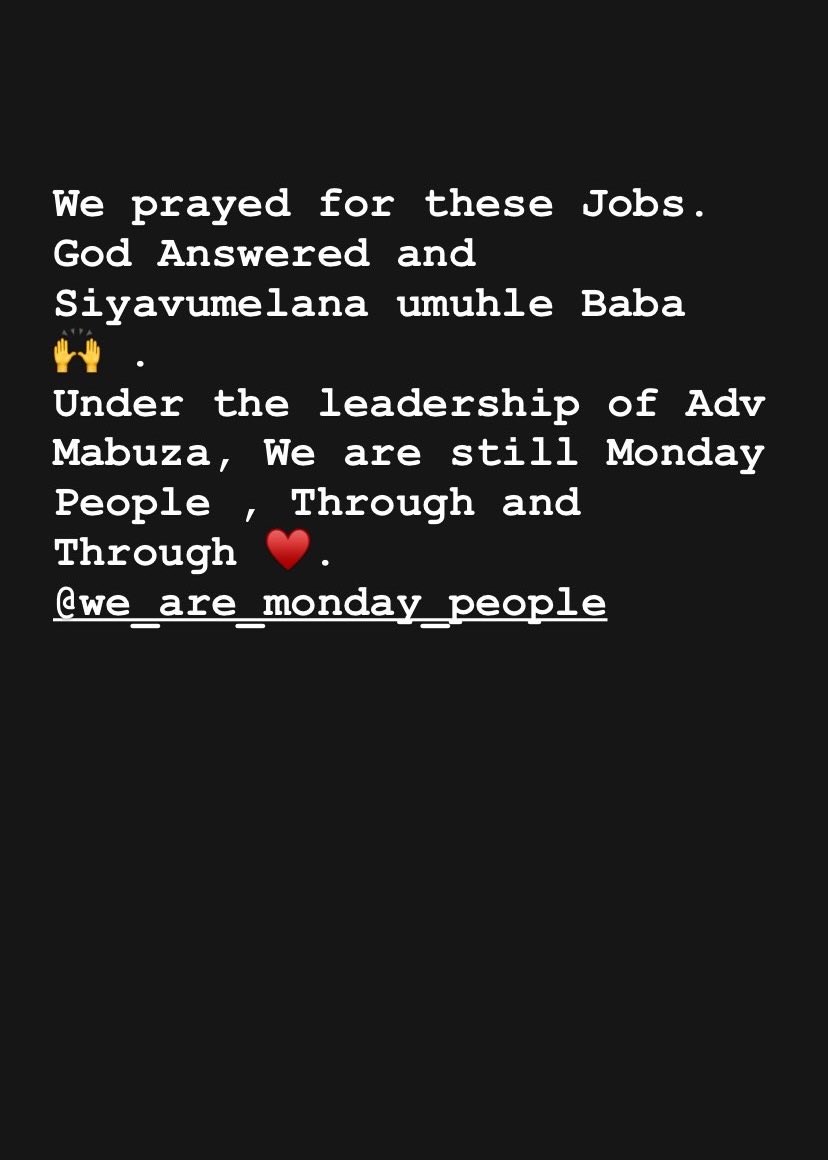 We are Monday People ♥️