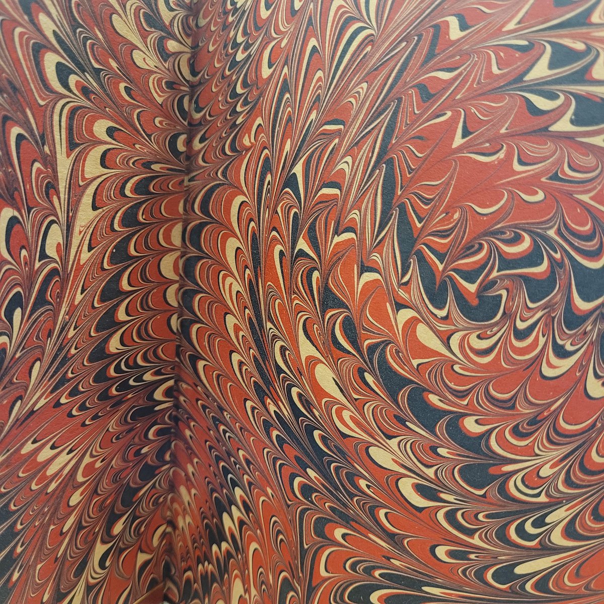 jordan_library's tweet photo. Happy #MarbledMonday! These #MarbledEndpapers are from our 1933 copy of The Home of mankind, written by Hendrik Willem Van Loon. Van Loon (1882-1944) was a Dutch-American historian, journalist, and children's book author. #SpecialCollections #SchulichWoolfCollection https://t.co/6dAq7vdl7Q