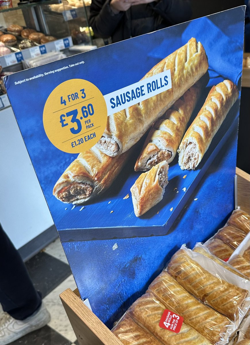 Gregg’s contribution to numeracy among its customers