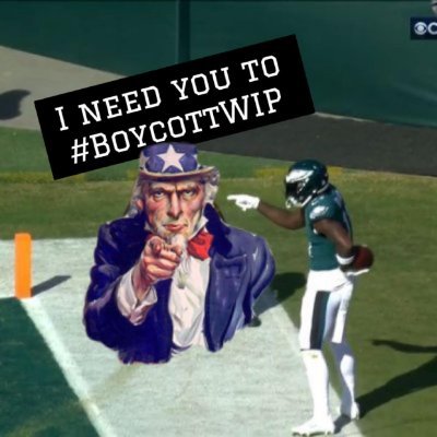 lavishbul's tweet photo. @SportsRadioWIP @Bighugh53 @WIPMiddayShow #BoycottWIP Dont tune in. More importantly, don't call in #BoycottWIP Trend it #Eagles https://t.co/5kKyEyPS7f
