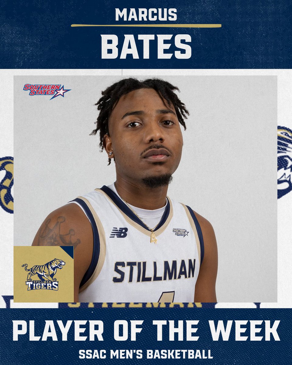 SSACsports's tweet photo. Congrats to the SSAC M&amp;W Basketball Players of the Week for the week of Feb. 19-25. Details | https://t.co/mdAwiJqDtt

MBB: Marcus Bates (@GoStillman)
WBB: Rose Warren (@CareyAthletics) https://t.co/RE6Mh6cTrK
