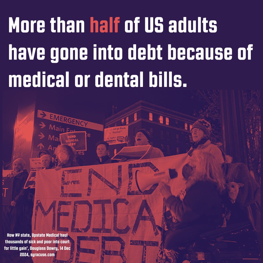 Over half of US adults have debt from medical or dental bills & most medical debt is the result of hospitalization. Patients need relief. HWCLI supports Ounce of Prevention, which expands access to hospital financial assistance. Let’s pass it in 2024!  #medicaldebtmonday