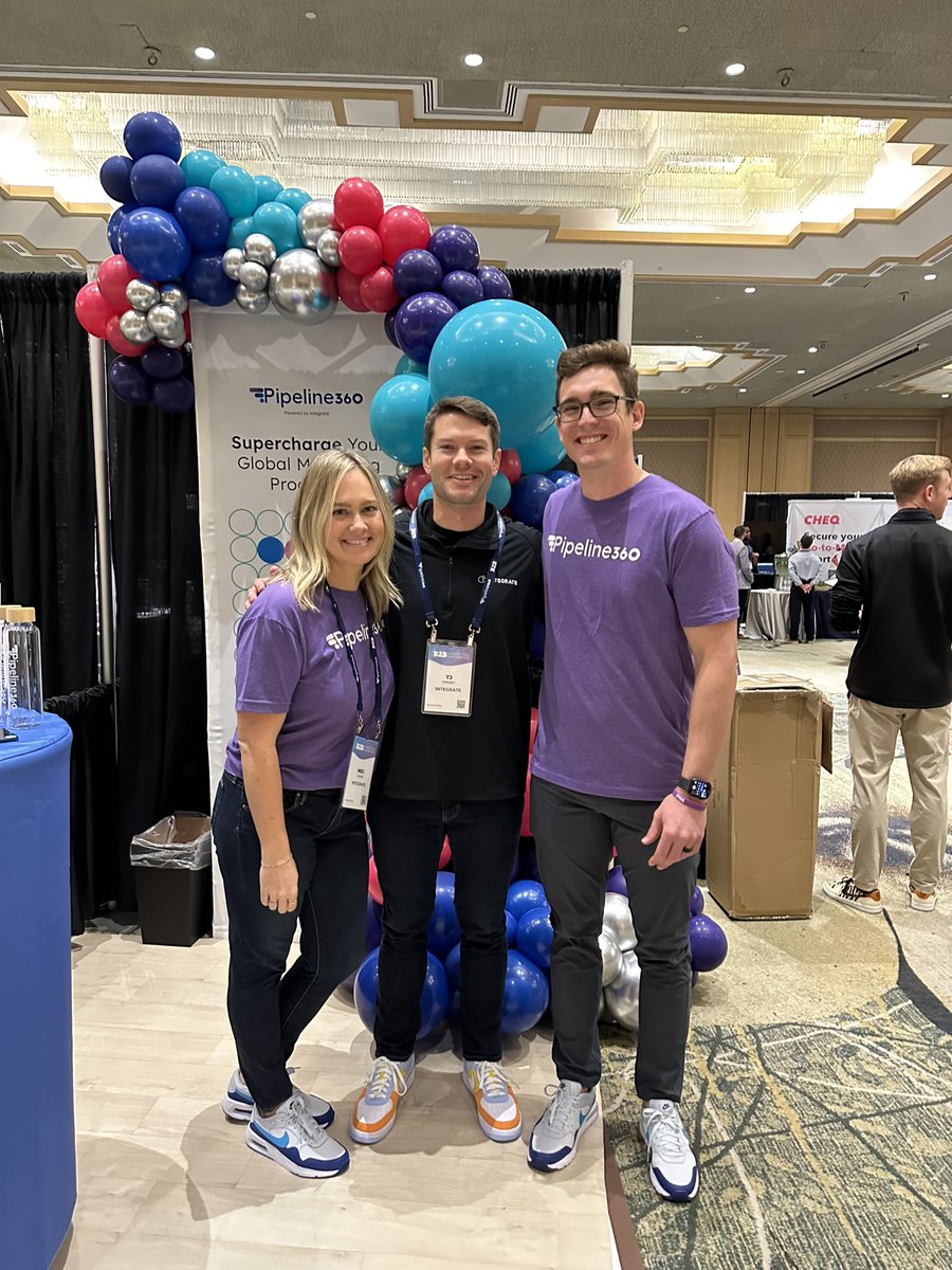 Ready to share Pipeline360 with the best in the industry at #B2BMX! Come by booth #110 to explore options for maximizing your #b2b marketing strategies & generating predictable pipeline. Not to mention you can enter for a chance to win a brand new pair of Apple AirPods Max. 🎧