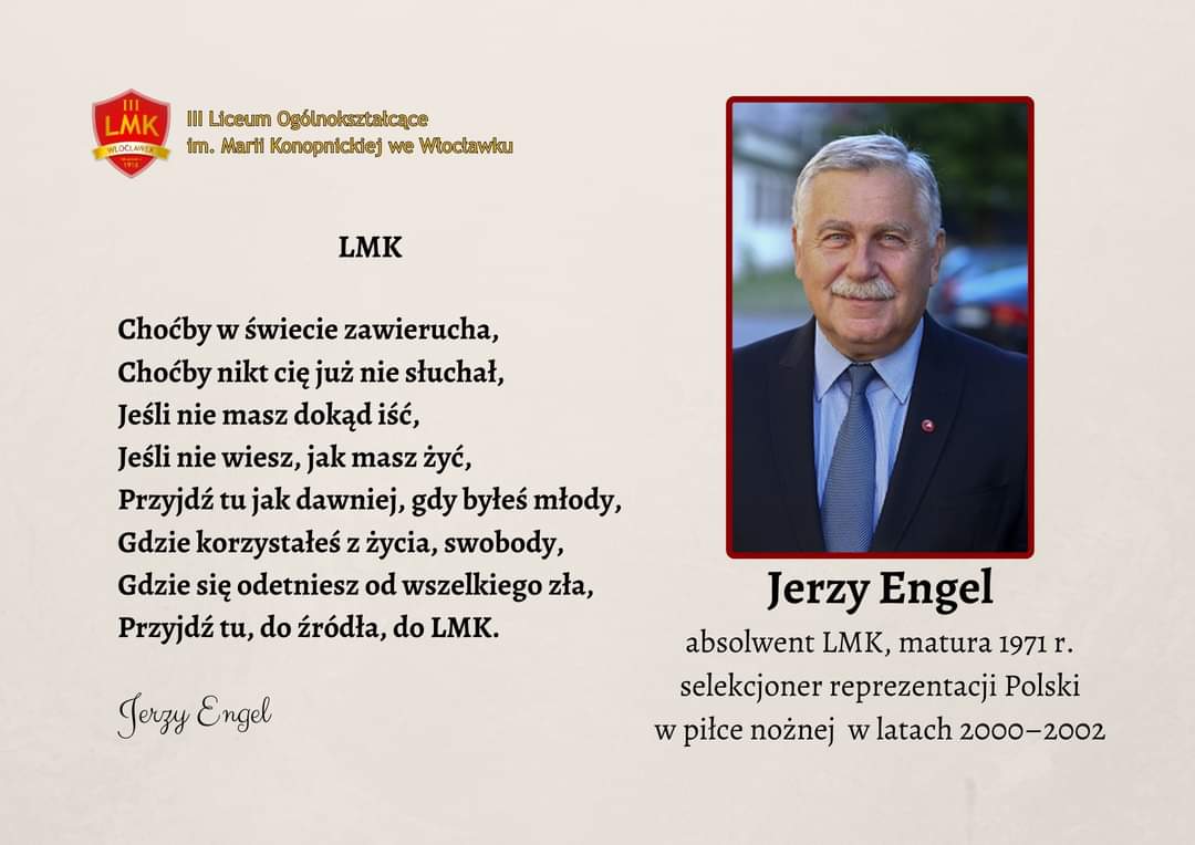 LMK_Wloclawek's tweet photo. LMK to Szkoła, którą się pamięta po latach, do której się tęskni i pragnie się wracać, choćby we wspomnieniach. O tej starej prawdzie przypomina wciąż jeden z naszych Absolwentów, p. Jerzy Engel, matura 1️⃣9️⃣7️⃣1️⃣ r., https://t.co/kXYZrqAbAD