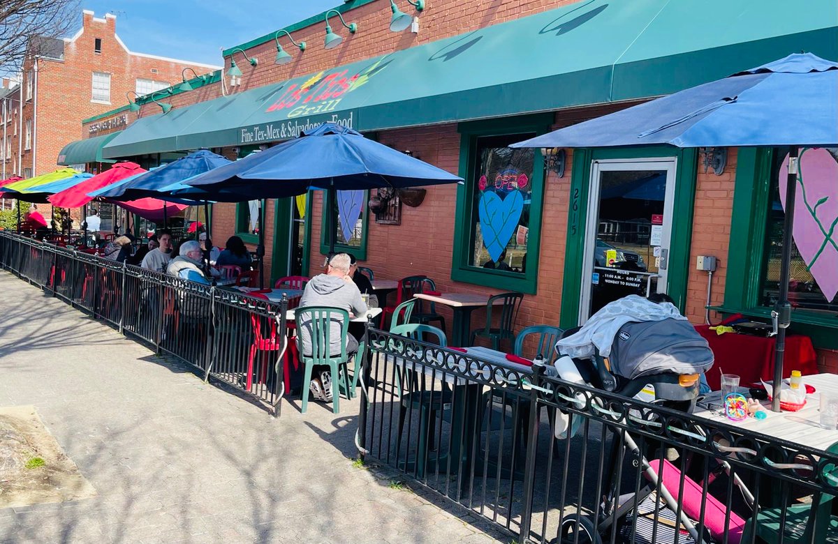 lostiosgrillVA's tweet photo. The day is just beautiful to eat some delicious Tex-Mex food !! 

📍2615 Mt. Vernon AVe Alexandria, VA 

visitalexva visitdelray 
delrayva https://t.co/bCKHCGfRJa