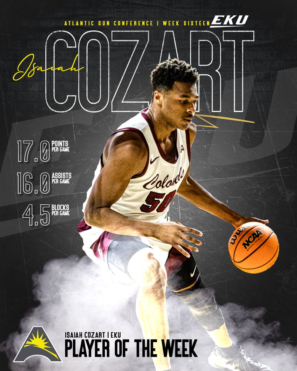 EKU's Isaiah Cozart A Finalist For Lou Henson National Player Of The Year  Award - Eastern Kentucky University Athletics