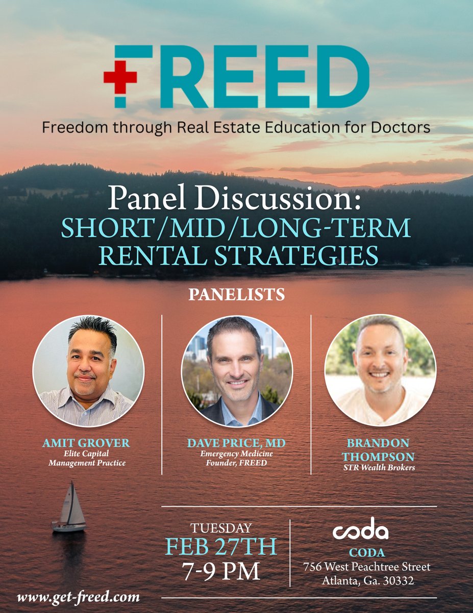 The Mauldin Group is proud to be a sponsor of the Freed seminar for doctors taking place on Tuesday, Feb. 27 at 7pm. #themauldingroup #tmg #healthcaremarketing #practicemarketing #getfreed bit.ly/48vhTwP