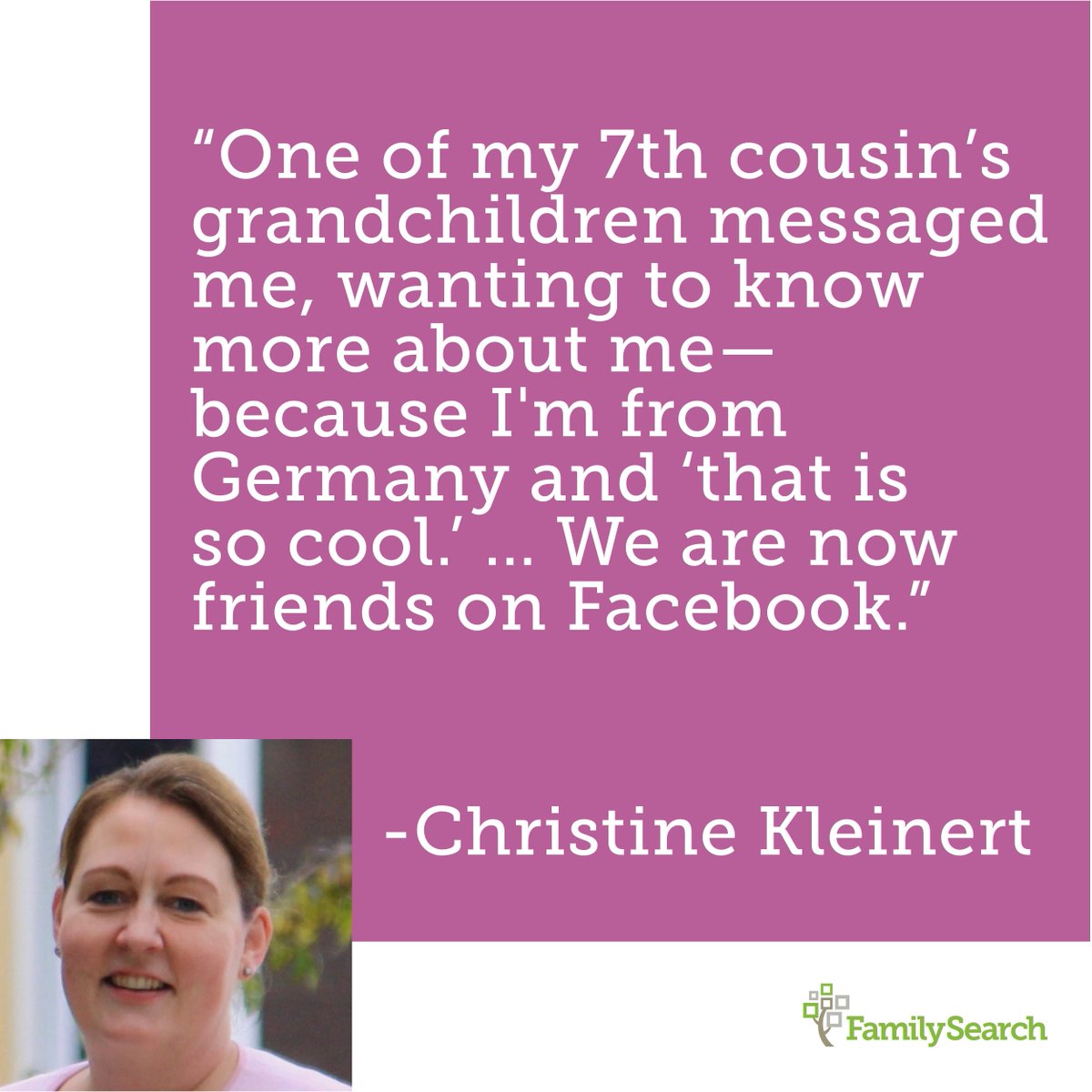 Have you downloaded the FamilySearch app to discover living relatives at this year’s <a href="/RootsTechConf/">RootsTech</a> conference?

Learn what others have to say about how Relatives at RootsTech helped them make meaningful connections.