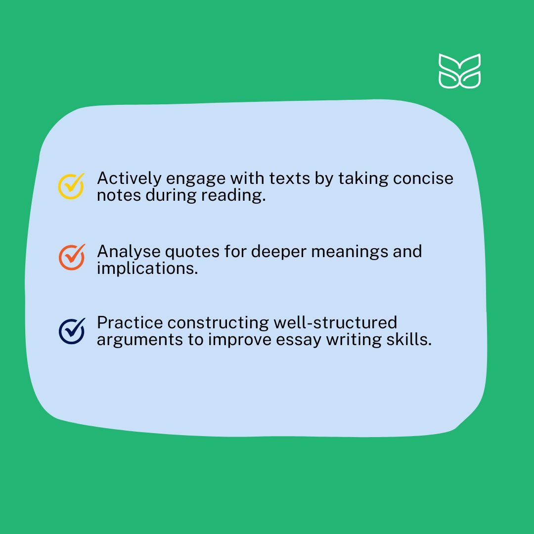 studyrightlc's tweet photo. Enhance your writing and reading abilities and prepare for exam season with these English GCSE tips 📝✨  #StudyRight #English #GCSE #Examtips https://t.co/TNU4IrX40I