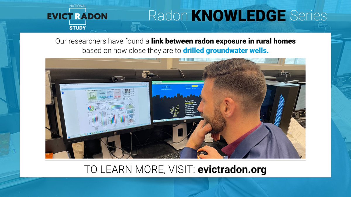 🏠 Today we published our latest paper unveiling significant findings: Individuals living in more rural communities were exposed to 30% higher residential radon levels than people living in urban communities. Link in bio to read our latest research. #EvictRadon #RadonTesting