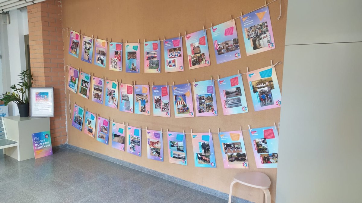 AjCaldesMontbui's tweet photo. ℹ️L'exposició del PEC "Els valors que ens uneixen" continua el seu recorregut pels equipaments del municipi
📆Fins el 6 de març està instal·lada a l'escola Montbui
Ja s'ha pogut veure a la Biblioteca, el Centre Cívic, les Cases dels Mestres i l'escola El Farell
#educaldes #pec https://t.co/7NUYnNcCjL