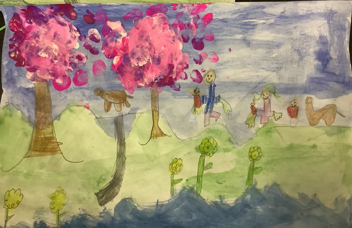 LPSCardiff's tweet photo. Dosbarth Cardiff have enjoyed being creative when they were inspired by their Welsh Artist - Therese James. Take a look at her website.  https://t.co/KTOdUbvakd
Can you see which techniques they have used?  @LlanmartinPrim https://t.co/6xnPfWwbQD