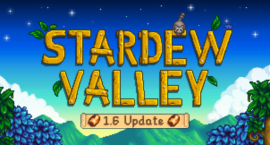 It's the 8th anniversary of Stardew Valley. Thank you for all the support over the years! Today I am announcing the PC Release date for the 1.6 update: --March 19th--. Console & Mobile will follow as soon as possible.