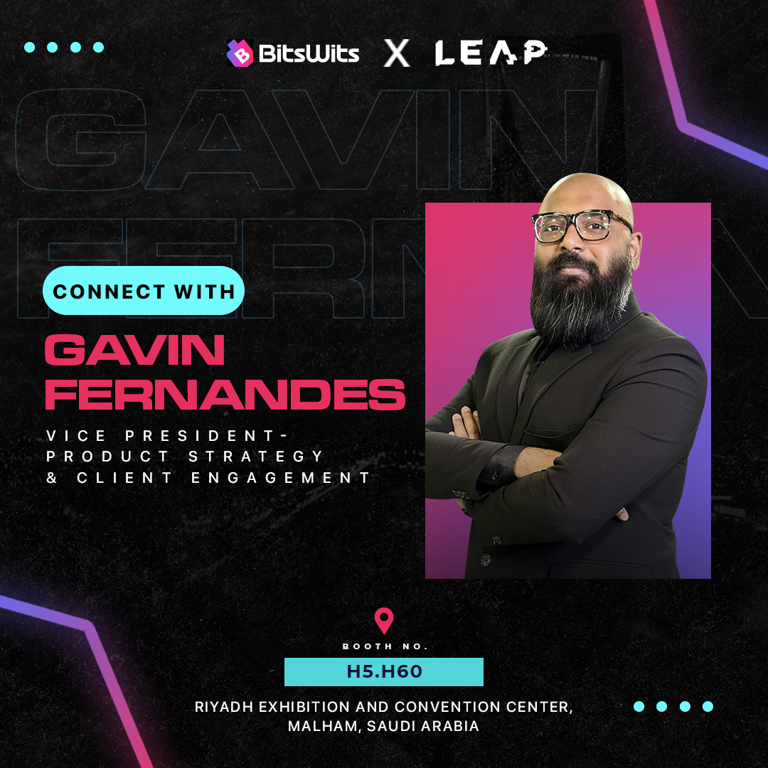 BitsWits_'s tweet photo. Meet Gavin from BitsWits! He's not just your average tech enthusiast – he's the brain behind turning ideas into reality. Meet him at LEAP 2024  from 4-7 March.

Pre-book a session at info@bitswits.co or reach us at +1 302 216 8231.

#LEAP2024 #LEAP #techevent #KSA https://t.co/NhaZuSNpnK