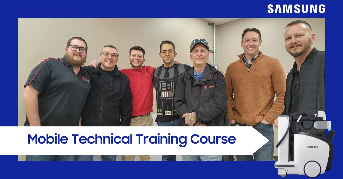 samsunghcusa's tweet image. Congratulations to our dealers who completed their technical mobile x-ray training with us, ensuring minimal downtime for the best patient care. #xray #mobilexray #FSEtraining #samsunghealthcare #digitalradiography #GM85