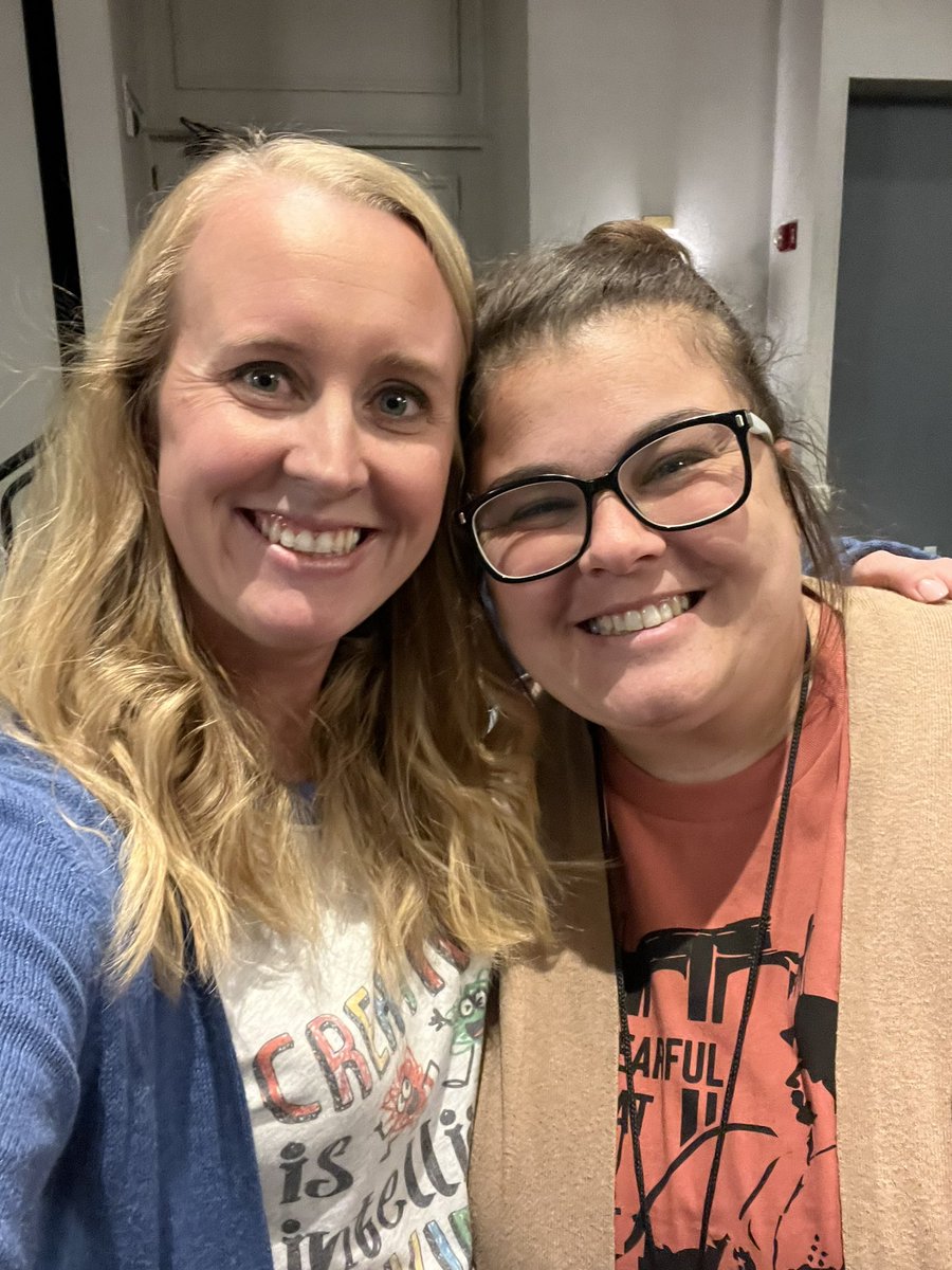 Enjoying Day 1 of <a href="/KAGEgifted/">KAGE</a> conference with some amazing teachers! <a href="/Mrsbaucomsclass/">Mrs. Baucom</a> <a href="/MsTMorrison/">Tiffani Morrison</a> @cmudd19 <a href="/tullyelemjcps/">Tully Elementary</a> <a href="/JCPSGT/">JCPS GIfted/Talented Program</a>