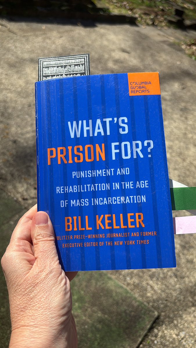 What meets the test of human dignity? What’s consistent with our democracy? Just two questions cited in @billkellernyc’s succinct book on mass incarceration that leaders should ask. Looking at you @ALCorrections & @GovernorKayIvey.