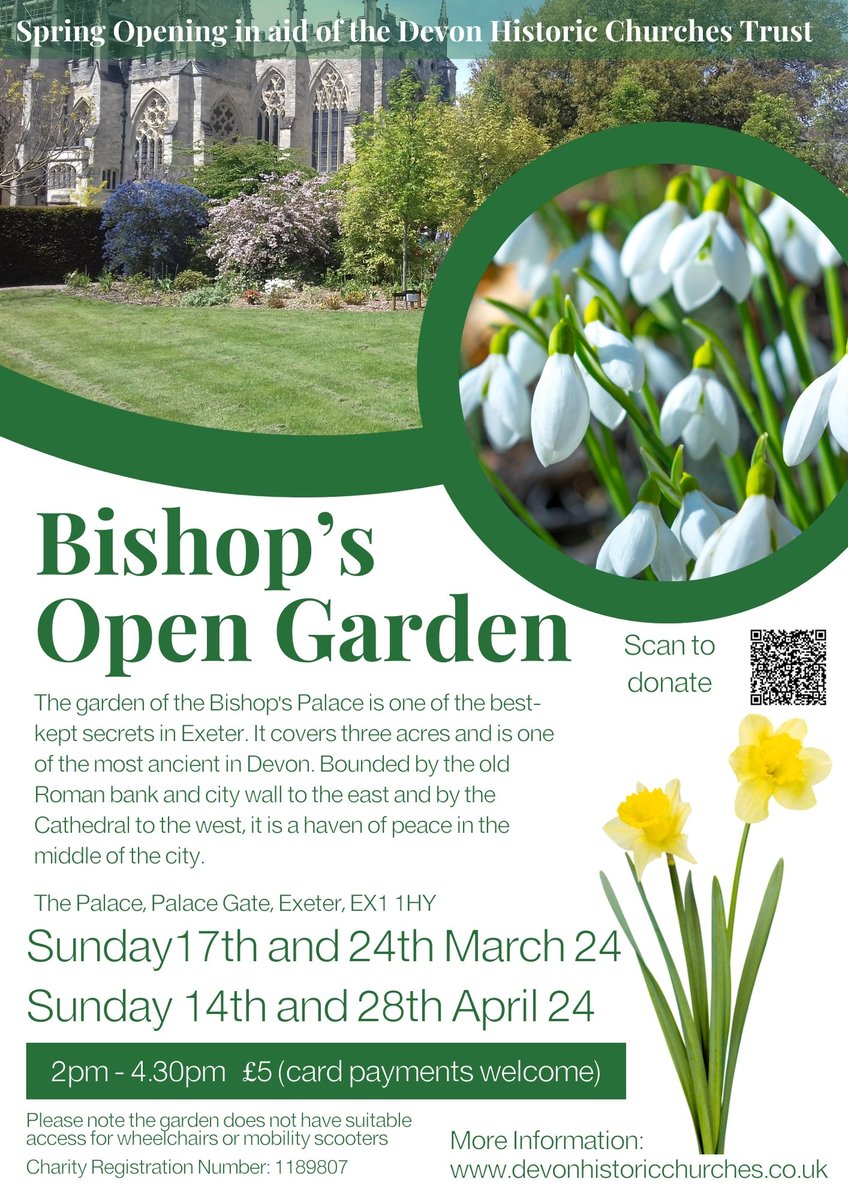 Bishop's Palace #OpenGarden in aid of #Devon Historic Churches Trust. @CofEDevon @BBCDevon @DevonLife #Exeterhour #Exeter #GardeningTwitter #gardening @ExeterCathedral #church #churches @jackiesearle09