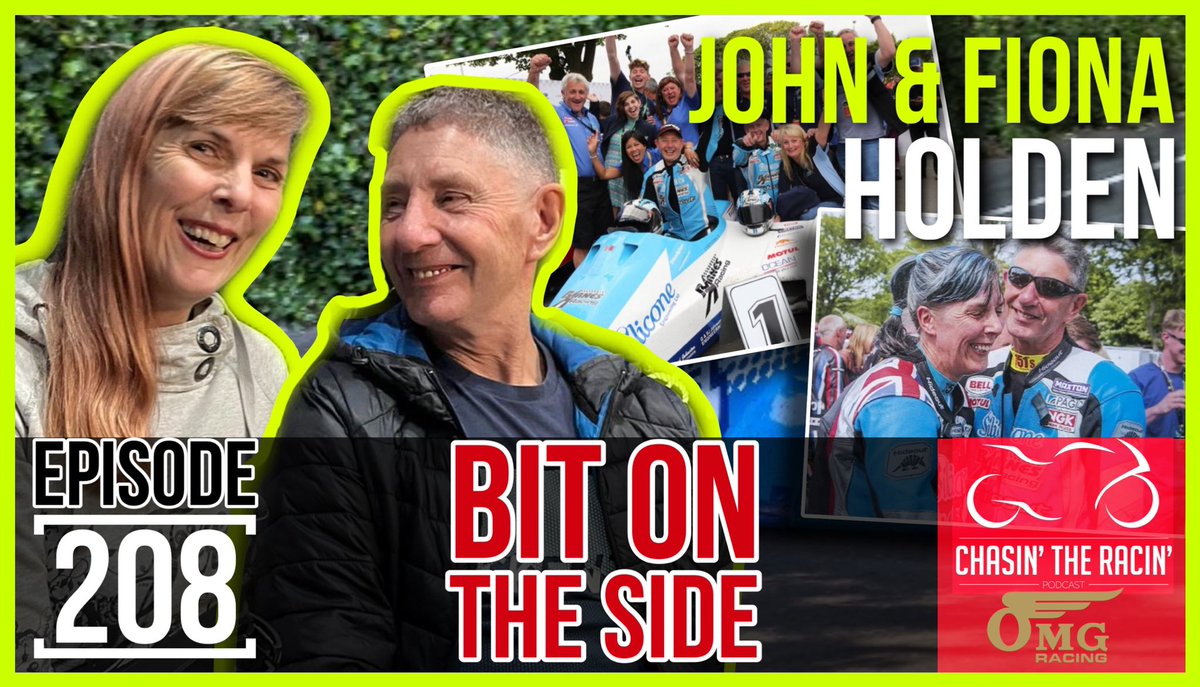It’s the side car power couple John & Fiona Holden on the pod this week! OUT NOW in all the usual places! 📺 youtu.be/Vq1JPkPRlJM?si… 🎧 open.spotify.com/episode/0VVigb… Powered by OMG Racing UK Supported by Bennetts & JCT Truck & Trailer Rental Sponsor of the ep: Reel Networks