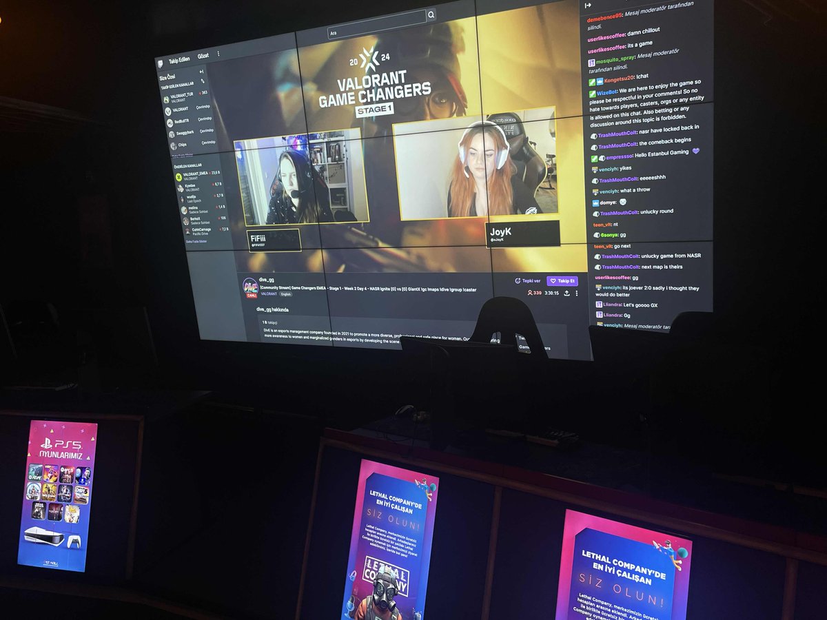 #VCTGameChangersEMEA watch party at <a href="/estanbulgaming/">Estanbul Esports & Gaming Center</a>? 👀