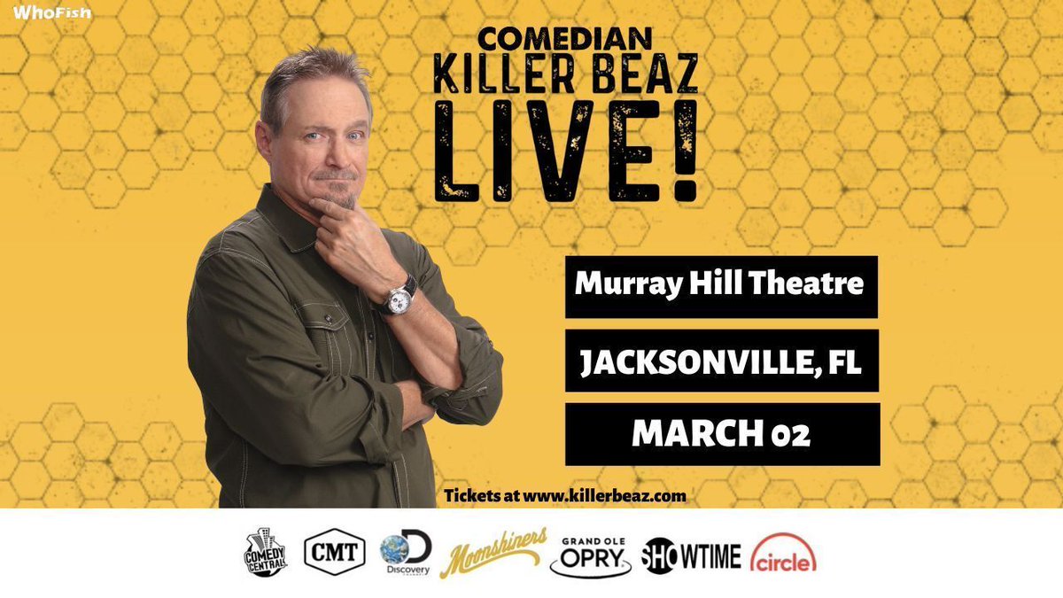 KILLERBEAZ's tweet photo. Unstoppable laughter at Murray Hill Theatre this 03/02. See y'all there!
@904happyhour @stufftodoinjax
#thingstodoinjax #KillerBeaz #Comedian #Moonshiner #standupcomedy #entertainment #comedyshow https://t.co/QB2RvhB0oD