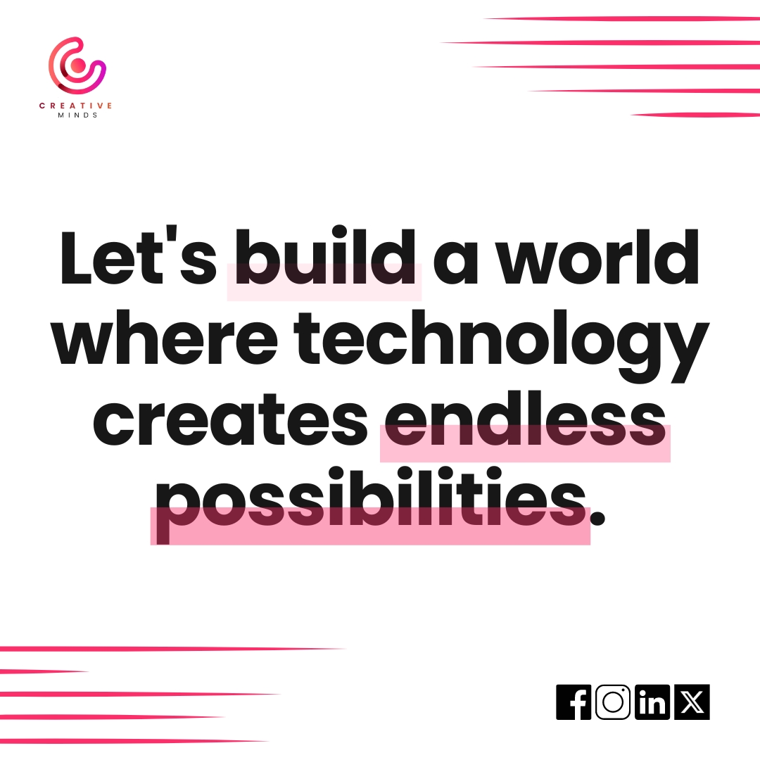 Let's build a world where technology creates endless possibilities.

#InnovationMatters #InnovationInBusiness #TechnologyCompany #TechInBusiness