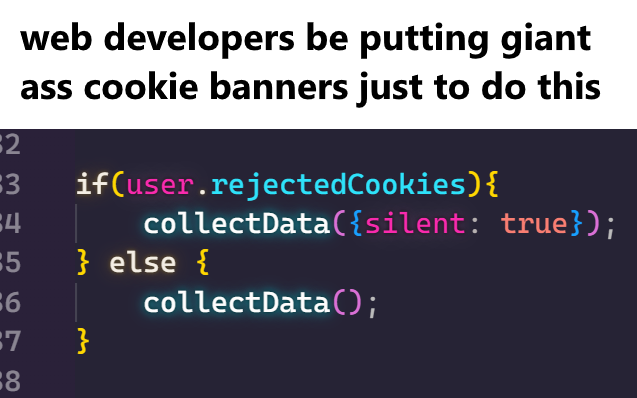 shiftcommand's tweet image. Jokes aside, is there a plugin that will tell me if my cookie / browser preferences are not respected ?

#requestforproduct  #privacy