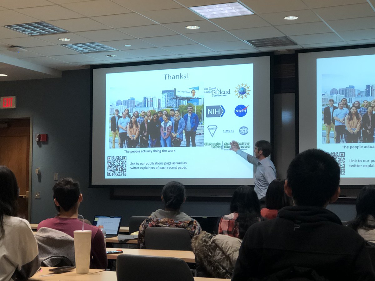 Thank you <a href="/wc_ratcliff/">Will Ratcliff</a> for delivering today's <a href="/Pitt_CEBaM/">CEBaM</a> seminar on the origin of multicellularity. Couldn't make today's talk? Read more about the Ratcliff Lab's research and publications here: tinyurl.com/5fpwvsc6