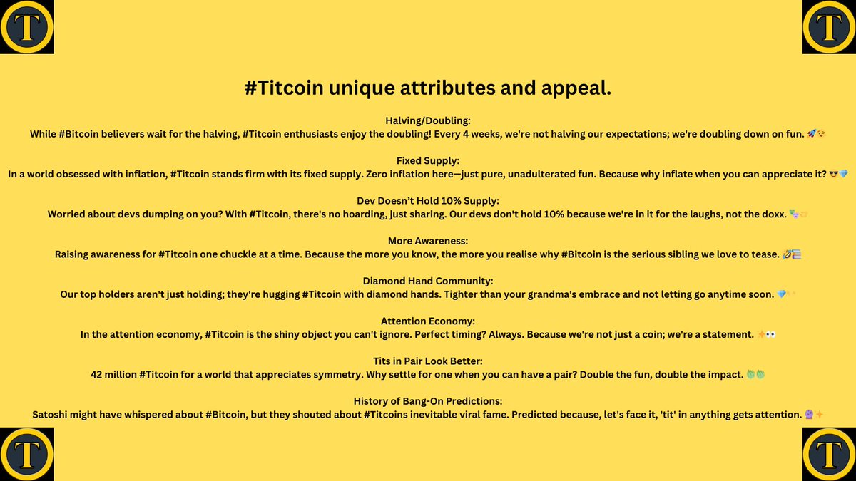 titcoinlol's tweet photo. #Titcoin #SatoshiNakamoto #Bitcoin https://t.co/2pAlrLWYzk