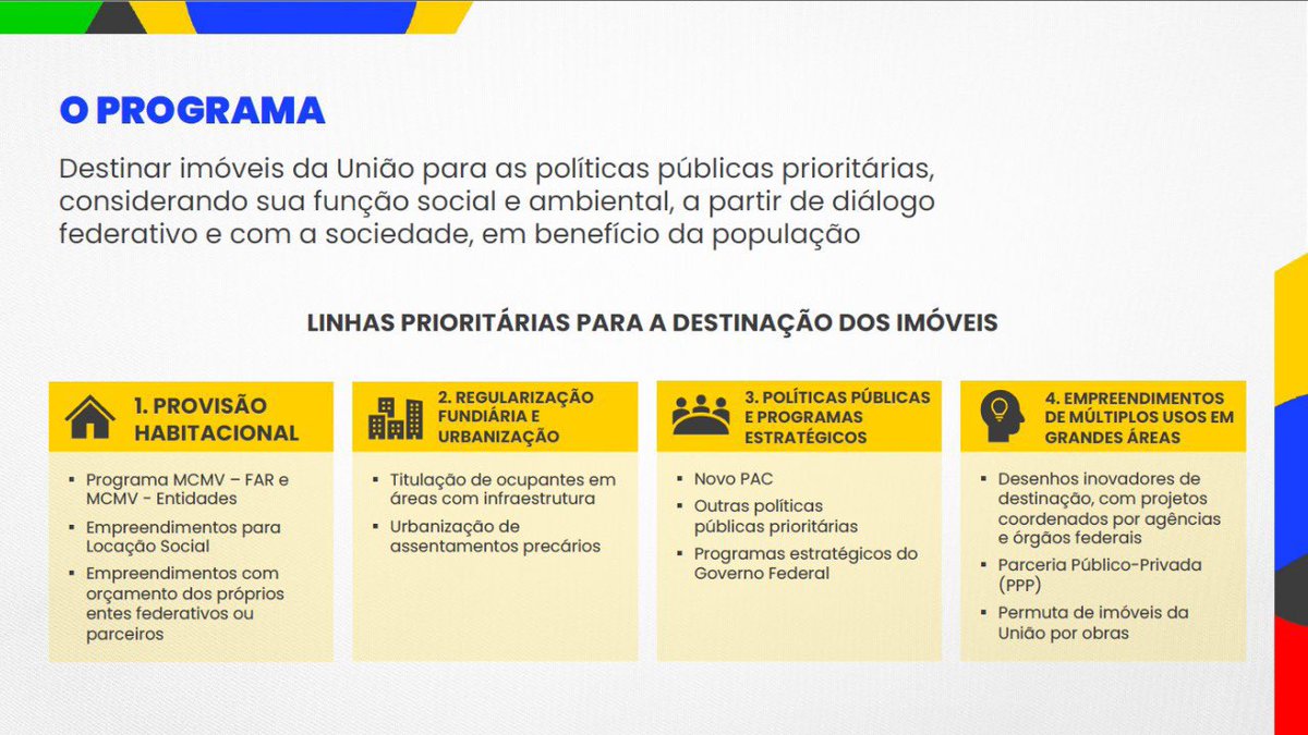 gleidept13's tweet photo. 📢 Presidente Lula anuncia o programa "Imóvel da Gente": imóveis da União serão destinados à população para moradias populares, espaços para políticas públicas e mais. Uma gestão participativa e alinhada com as necessidades locais será prioridade 🏠✨ #ImóveldaGente #GovernoLula https://t.co/X9Lm4Eu61Z