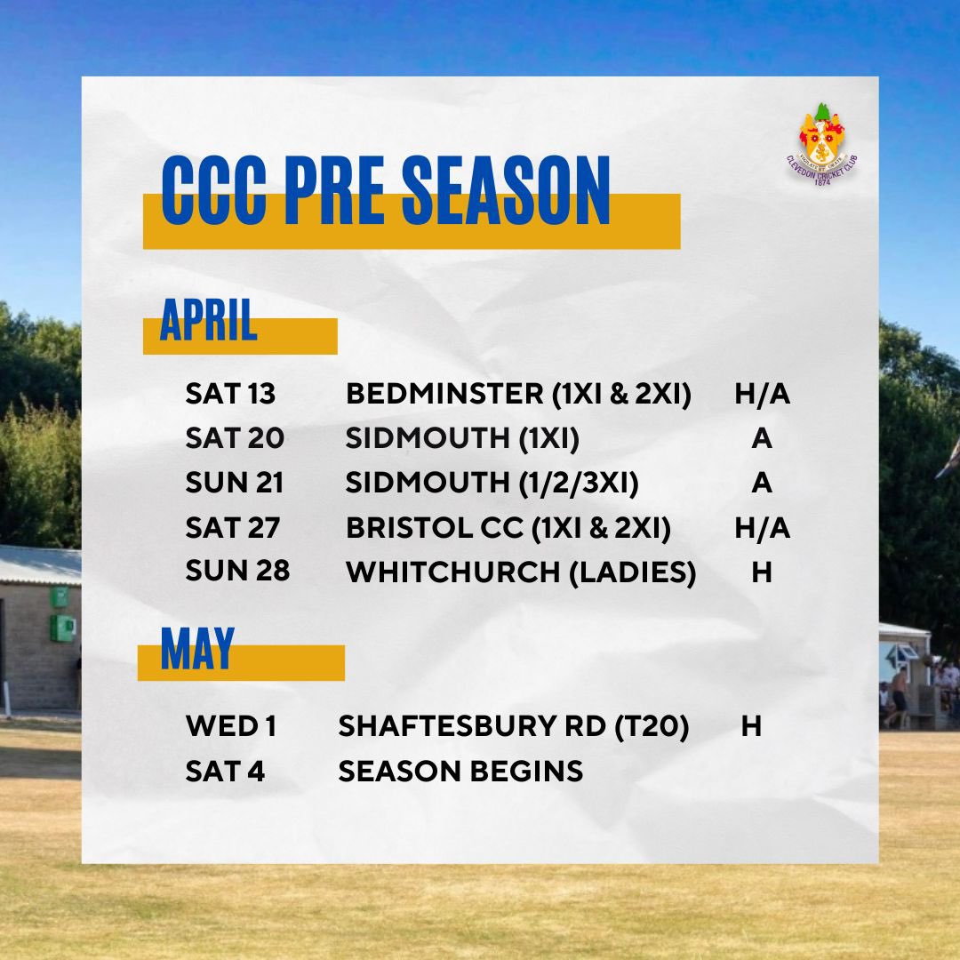 Clevedon Cricket tweet media