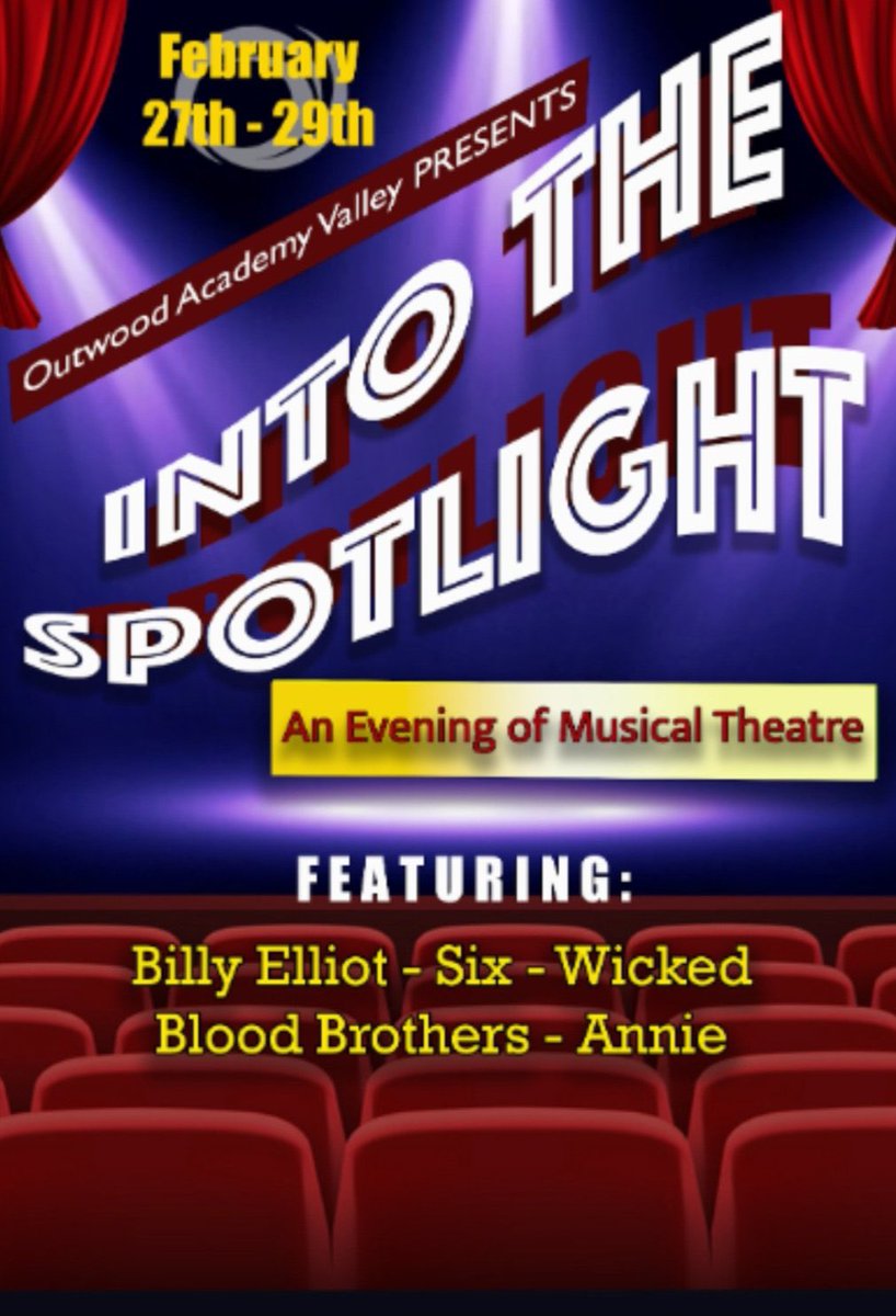 Wishing everyone an amazing show week as they perform #IntoTheSpotlight. Please look out for Finlay at the show. He’s selling paracord bracelets to fundraise for Cambodia 2025. gofund.me/6c3e3a7a 
Any help is much appreciated. Many thanks. #ValuedAtValley <a href="/Outwood_Valley/">Outwood Academy Valley</a>