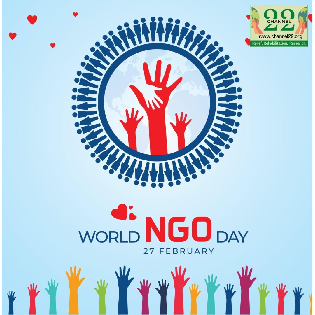 Together, let's celebrate the dedication and passion of NGOs and their supporters who are creating a brighter future for all. ✨#NGO  #WorldNGODay #Changemakers #NonProfit #SocialImpact
#MakeADifference