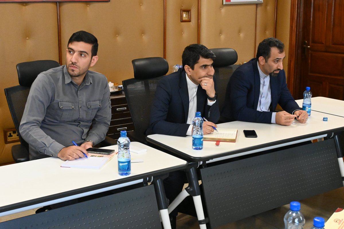 KAGRC_KE's tweet image. Earlier today, the KAGRC team led by the Managing Director, Dr. @BenadatteMisoi  engaged in discussions with representatives from the Iranian Government to explore collaborative opportunities in Embryo Transfer Technology.
#Embryotransfer
#kagrc