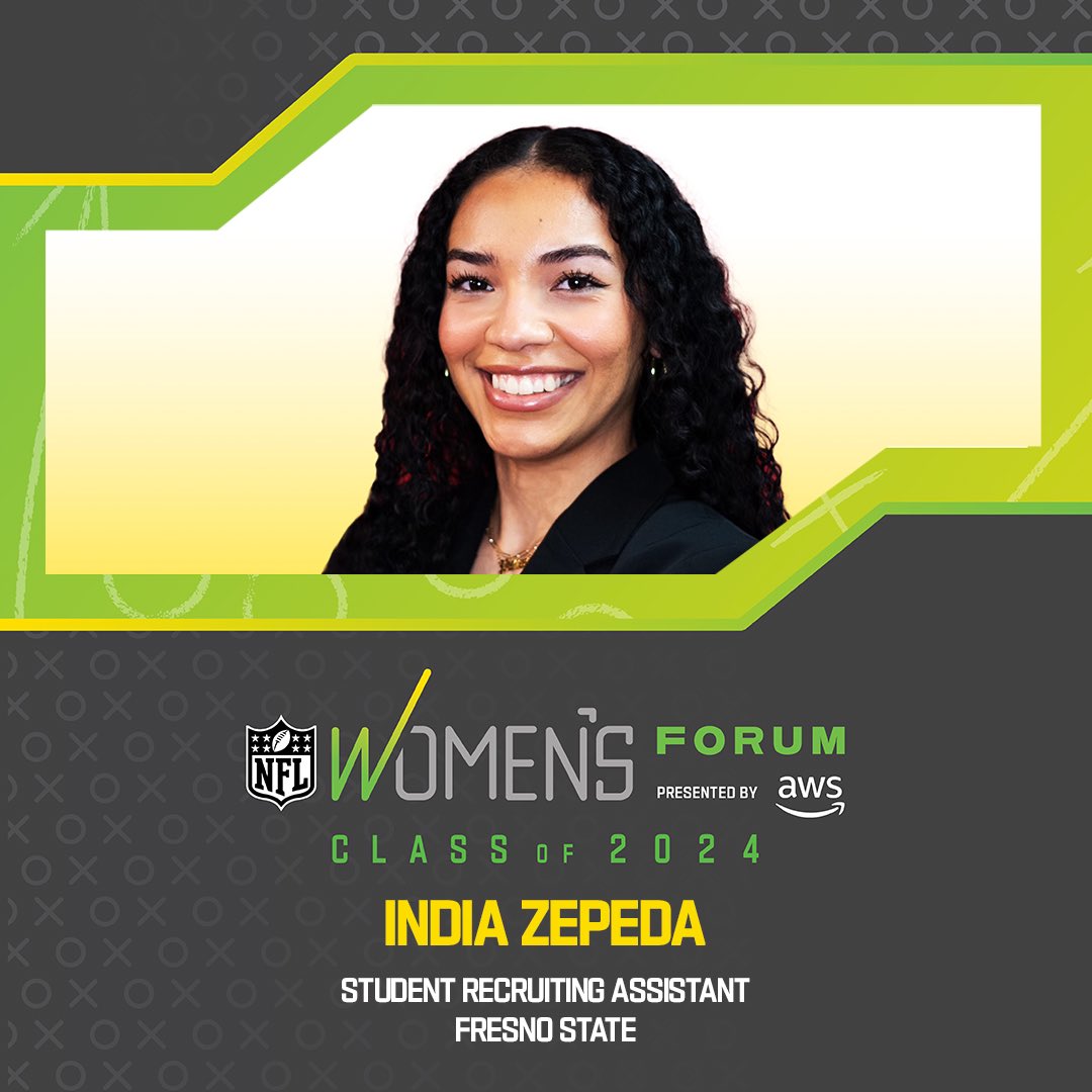 I’m excited to announce that I’m a participant of the 2024 @NFL Women’s Forum at Combine in Indy. I look forward to connecting with industry leaders as I continue to grow in my football operations career. Can’t wait to see where this opportunity will take me! #FuturelsNow.